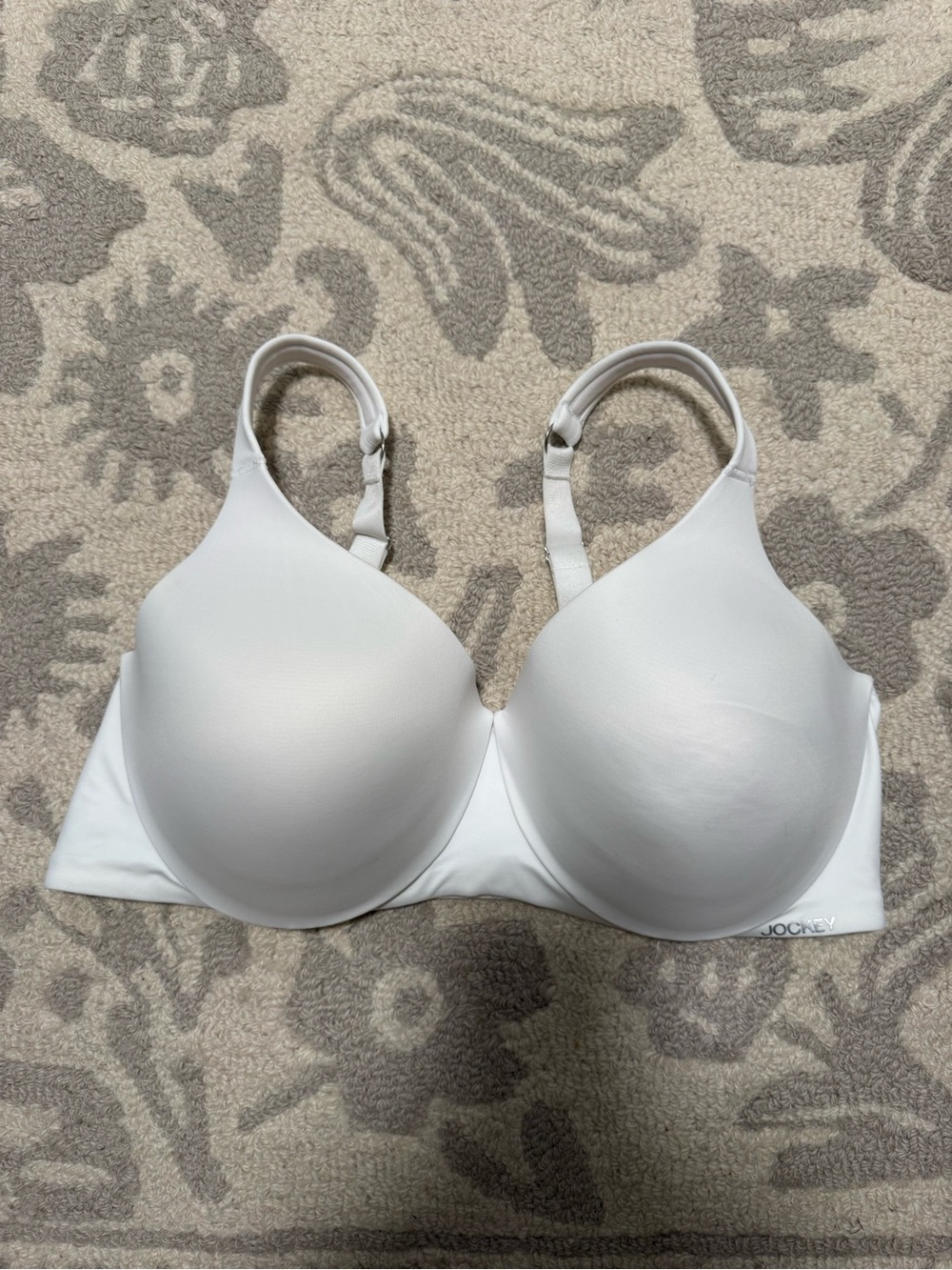 Jockey White Lightly Padded T-Shirt Bra